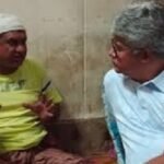 প্রতিপক্ষের হামলায় আহত বিএনপি কর্মীর পাশে পারভেজ মল্লিক