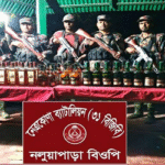 দুর্গাপুরে ৭০ বোতল বিদেশী মদ জব্দ