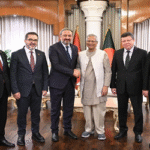 তুর্কি সংসদীয় প্রতিনিধিদলের সঙ্গে প্রধান উপদেষ্টার বৈঠক