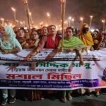 তুলিকে বয়কট করে সাজু সমর্থকদের ফের মশাল মিছিল!