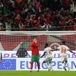 এমবাপ্পে গ্যালারি থেকে দেখলেন বন্ধু হাকিমির দলের বিশ্বরেকর্ড যাত্রার সমাপ্তি