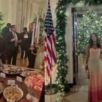 হোয়াইট হাউসের ক্রিসমাস ডিনারে মল্লিকা শেরওয়াত