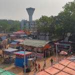 নওগাঁয় অনুমতি নেই’ বলছে প্রশাসন: তবুও চলছে স্কুল মাঠে মেলা