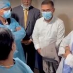 মাকে দেখে বাসায় ফিরলেন তারেক রহমান