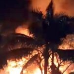ভয়াবহ আগুনে ৩ বসতঘর পুড়ে ছাই