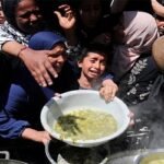 গাজা আজ ক্ষুধার শহর