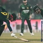 এক হাতে বল, অন্য হাতে স্টাম্প ভেঙ্গে বিতর্কিত পাকিস্তানি উইকেটকিপার নাফাই