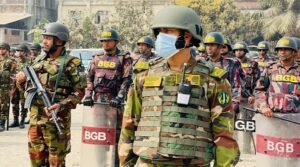 নির্বাচন সামনে রেখে ঢাকা–৭ ও ১০ আসনে যৌথ বাহিনীর টহল জোরদার