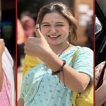 আঙুলে ভোটের ছাপ, নির্বাচনের ছবির ট্রেন্ডে তারকারা