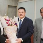 স্থানীয় সরকার মন্ত্রীর সঙ্গে চীনের রাষ্ট্রদূতের সৌজন্য সাক্ষাৎ