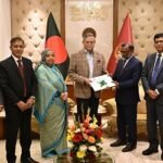 রাষ্ট্রপতির সঙ্গে বাংলাদেশ জুডিসিয়াল সার্ভিস পে-কমিশনের চেয়ারম্যানের সাক্ষাৎ