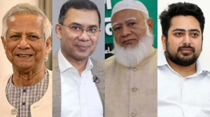 তারেক রহমান, শফিকুর রহমান ও নাহিদ ইসলামকে প্রধান উপদেষ্টার ফোন