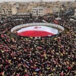 হামলার ভয় উপেক্ষা করে তেহরানের রাস্তায় লাখো জনতার ঢল