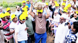 নেত্রকোণায় ঐতিহাসিক তিলকখালি খাল খনন কাজের উদ্বোধন