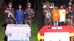 ‎লালমনিরহাট ১৫ বিজিবি’র পৃথক অভিযানে মাদকসহ আটক ৩