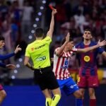 বার্সার খেলোয়াড়ের লাল কার্ডের সিদ্ধান্ত ‘ভুলভাবে’ পরিবর্তন করা হয়েছে