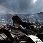 মালয়েশিয়ায় ভাসমান গ্রামে ভয়াবহ অগ্নিকাণ্ড, সহস্রাধিক বাড়ি পুড়ে ছাই