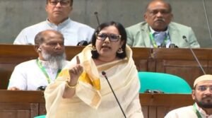 সংকট না থাকলে রাস্তায় তেলের জন্য ৩ কিমি লম্বা লাইন কেন, প্রশ্ন রুমিন ফারহানার