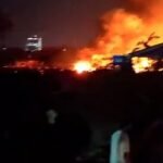 মিরপুরের কালশী বস্তিতে আগুন
