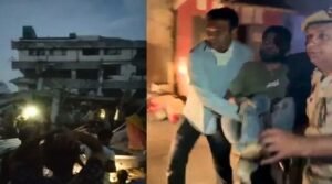 নয়াদিল্লিতে পাঁচতলা ভবন ধস, শতাধিক শিক্ষার্থী আটকা পড়ার শঙ্কা