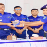 নরসিংদীতে জেলার শ্রেষ্ঠ এসআই ইউসুফ আহমেদ 