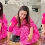 কোরবানির গোশত কাটছেন অপু বিশ্বাস, ভিডিও ঘিরে আলোচনা