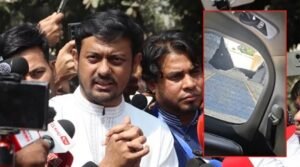 নাসীরুদ্দীন পাটওয়ারীর গাড়িতে হামলা