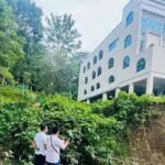 পাহাড়ি ঢলের ভাঙনে হুমকিতে কাপ্তাই মডেল মসজিদ