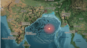 বঙ্গোপসাগরে ৪.৫ মাত্রার ভূমিকম্প