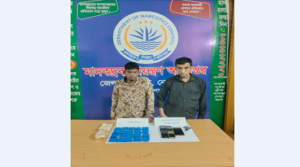 মোটরসাইকেলে ইয়াবা পাচার, গ্রেপ্তার ২