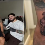 হাতে কোচের ছবি ট্যাটু করে প্রতিশ্রুতি রাখলেন কুকুরেয়া