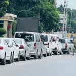 রাজধানীর উত্তরায় তীব্র গ্যাস সংকটে বিপাকে যানবাহন চালকরা