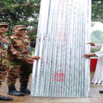 মাটিরাঙ্গা জোনের উদ্যোগে অসহায় ব্যক্তিকে ঘর নির্মাণে পাঁচ বান টিন প্রদান।