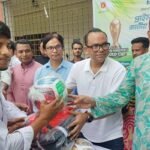 প্রাইম মিনিস্টার্স গোল্ডকাপ ফুটবল প্রতিযোগিতার ক্রীড়াসামগ্রী বিতরণ