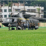 ঠাকুরগাঁওয়ে পৌঁছেছেন রাষ্ট্রপতি মির্জা ফখরুল