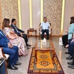 প্রধানমন্ত্রীর সঙ্গে আইপিইউ সেক্রেটারি আন্দা ফিলিপের সৌজন্য সাক্ষাৎ