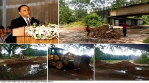 সড়কের বেহাল অবস্থা নিরসনে, ডেপুটি স্পিকারের উদ্দ্যেগ