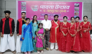 পাবনায় জমে উঠেছে সপ্তাহব্যাপী পাবনা উৎসব ও উদ্যোক্তা মেলা
